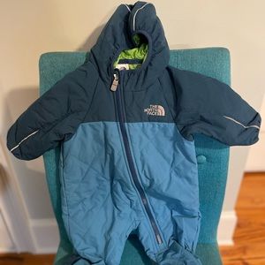 North face infant snowsuit